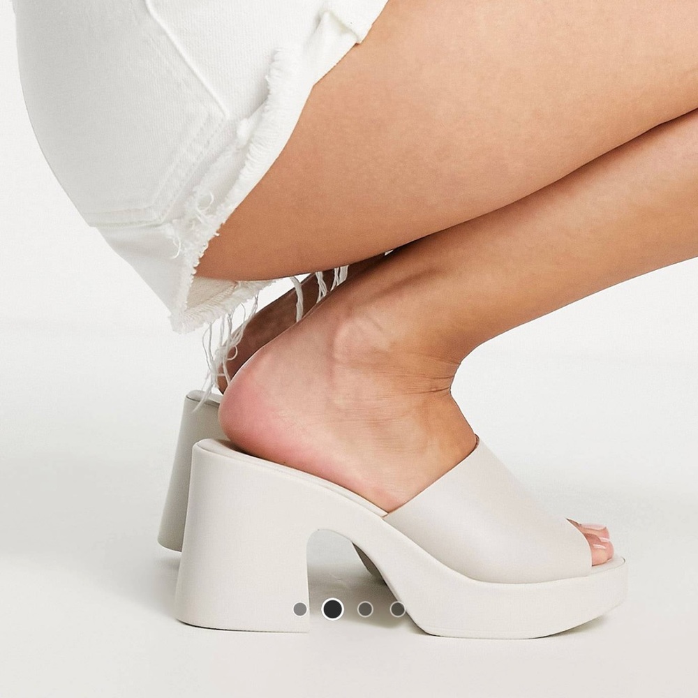 ASOS design heeled mules